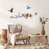 Bird Branch Wall Decoration Wall-mounted