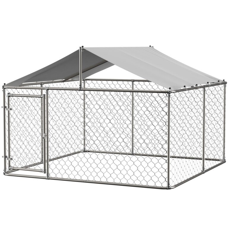 Outdoor Dog Kennel Large Heavy Duty Shade Dog Pen Playpen Pet Dog Run Enclosure