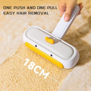 Pet Hair Remover And Reusable Lint Roller Cat And Dog Hair Remover For Furniture, Couch, Carpet, Clothing And Bedding - Portable, Multi-Surface Fur Removal Tool